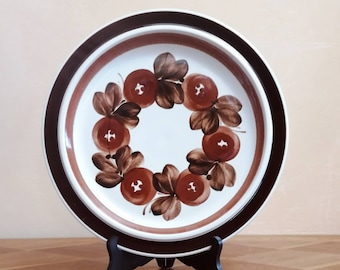 XL, Arabia Finland Rosmarin plate, Arabia Rosmarin, Arabia bowl, Ulla Procope, Arabia Finland, MCM art, Arabia plate, Christmas gift, 60s art