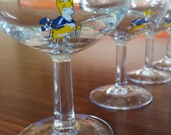 5x, baby cham glasses, champagne coupes, baby cham, champagne glasses, wedding styling, cocktail glasses, baby shower, baby cham coupes, wedding