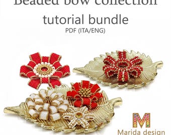 BEADED BOW COLLECTION tutorial bundle