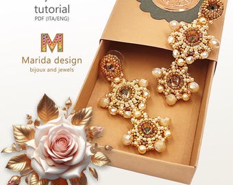 HONEY MOON earrings tutorial