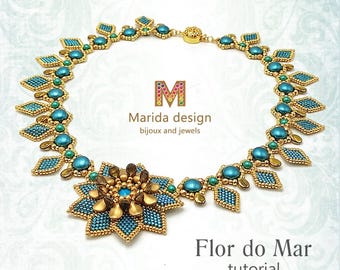 FLOR DO MAR necklace tutorial