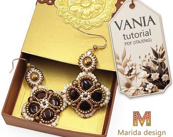 VANIA earrings tutorial