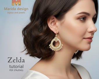 ZELDA earrings tutorial