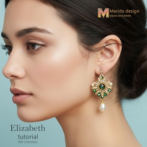 ELIZABETH earrings tutorial