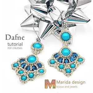 DAFNE earrings tutorial