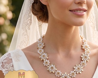 MARRY ME Beaded Necklace PDF Tutorial | Bridal Bead Weaving Pattern