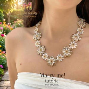 MARRY ME necklace tutorial