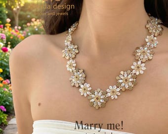 MARRY ME necklace tutorial