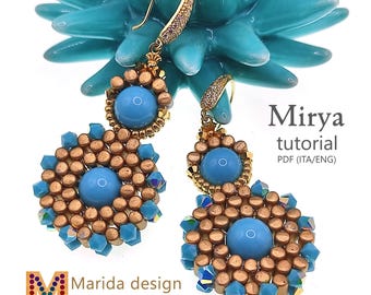 MIRYA earrings tutorial