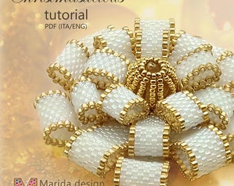 CHRISTMASLICIOUS beaded bow tutorial