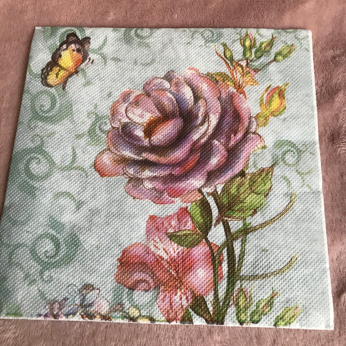 Napkins for decoupage Pack of 5 2 ply napkins in the same Etsy