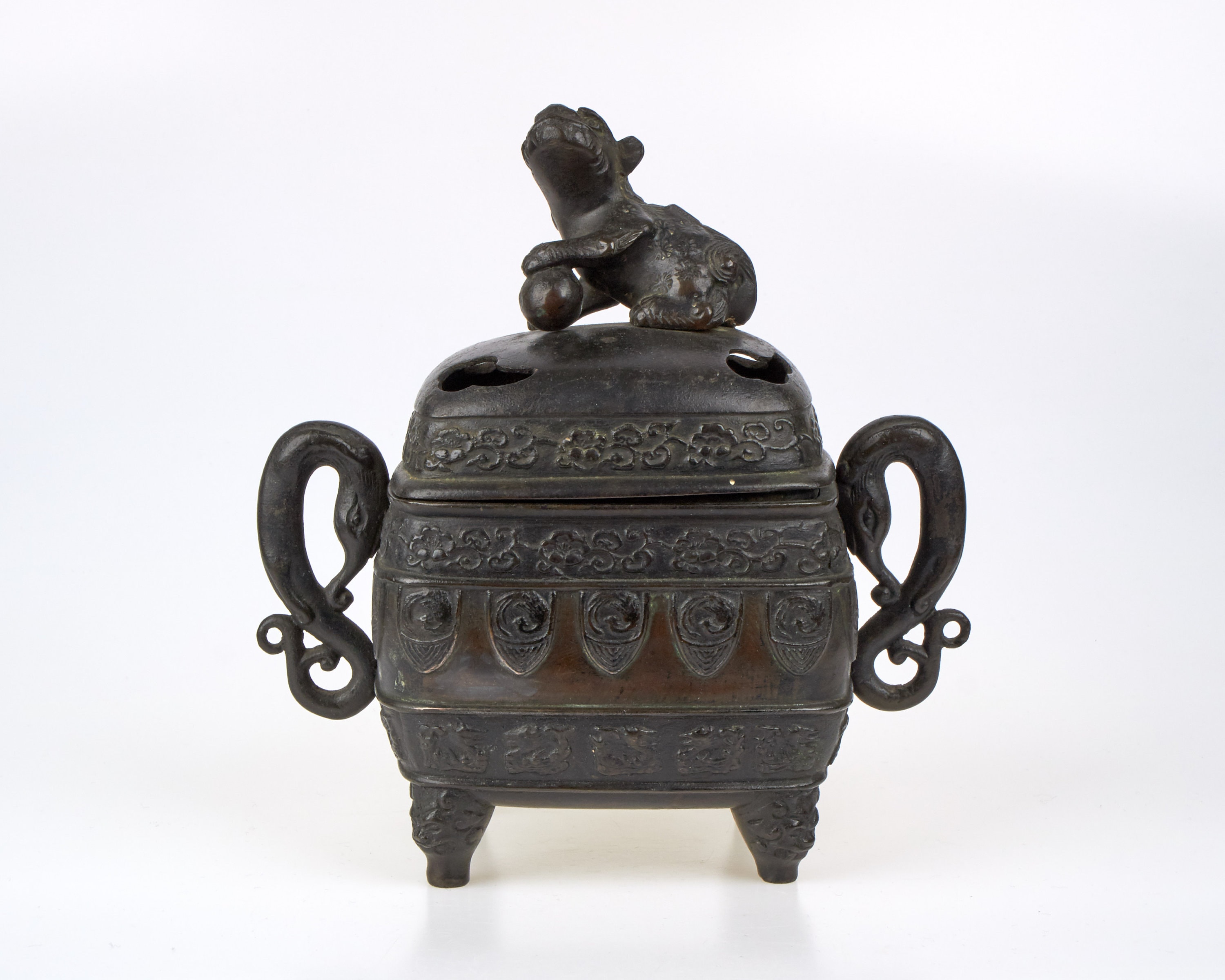 江戸時代香炉　銅製　骨董古美術 19 世紀の日本のアンティークの青銅製香炉。 - Etsy 日本