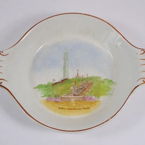 Antique Art Deco Goss Glasgow 1938 Empire Exhibition Goss pottery bowl.
