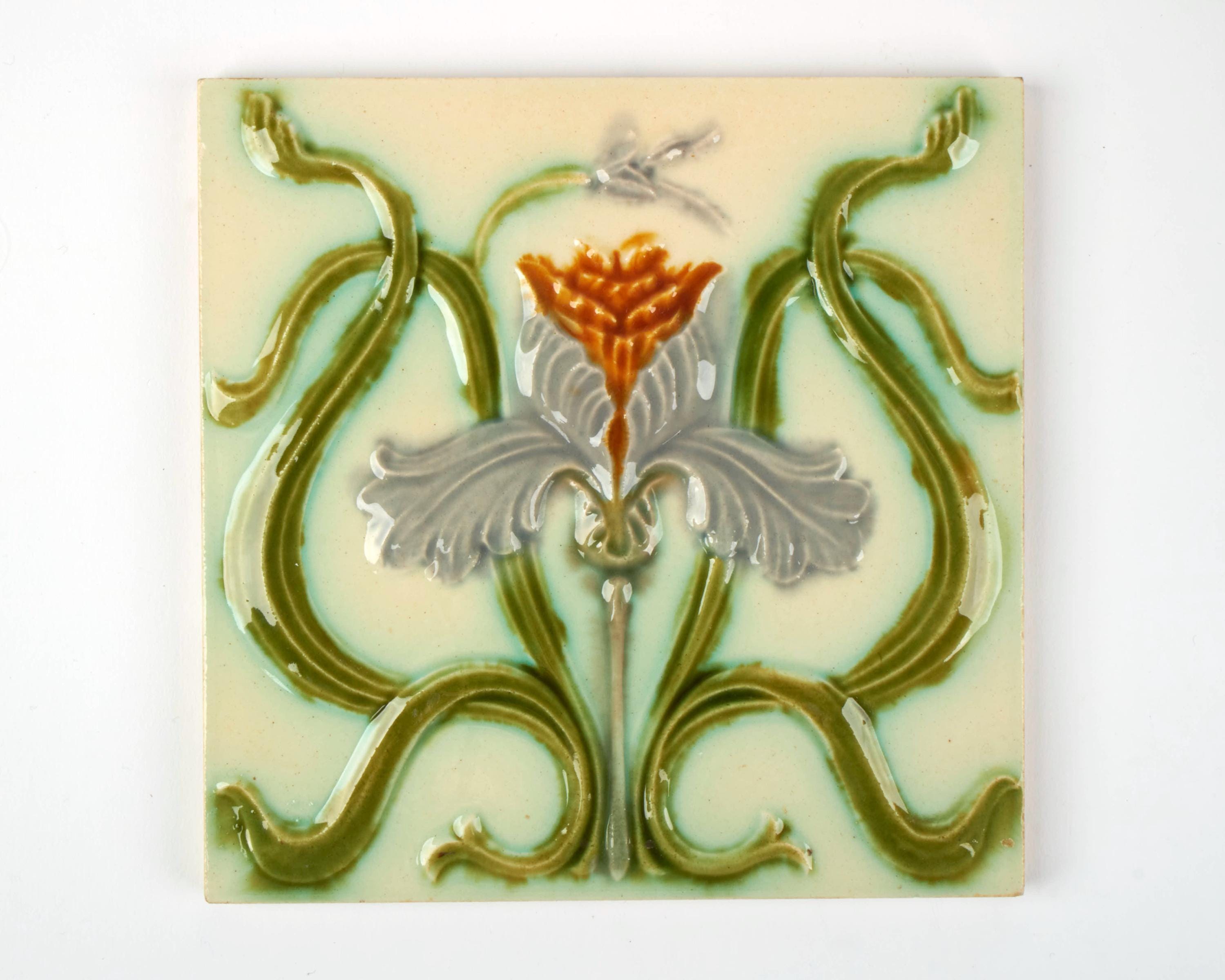 Vintage belgium tile - Etsy 日本