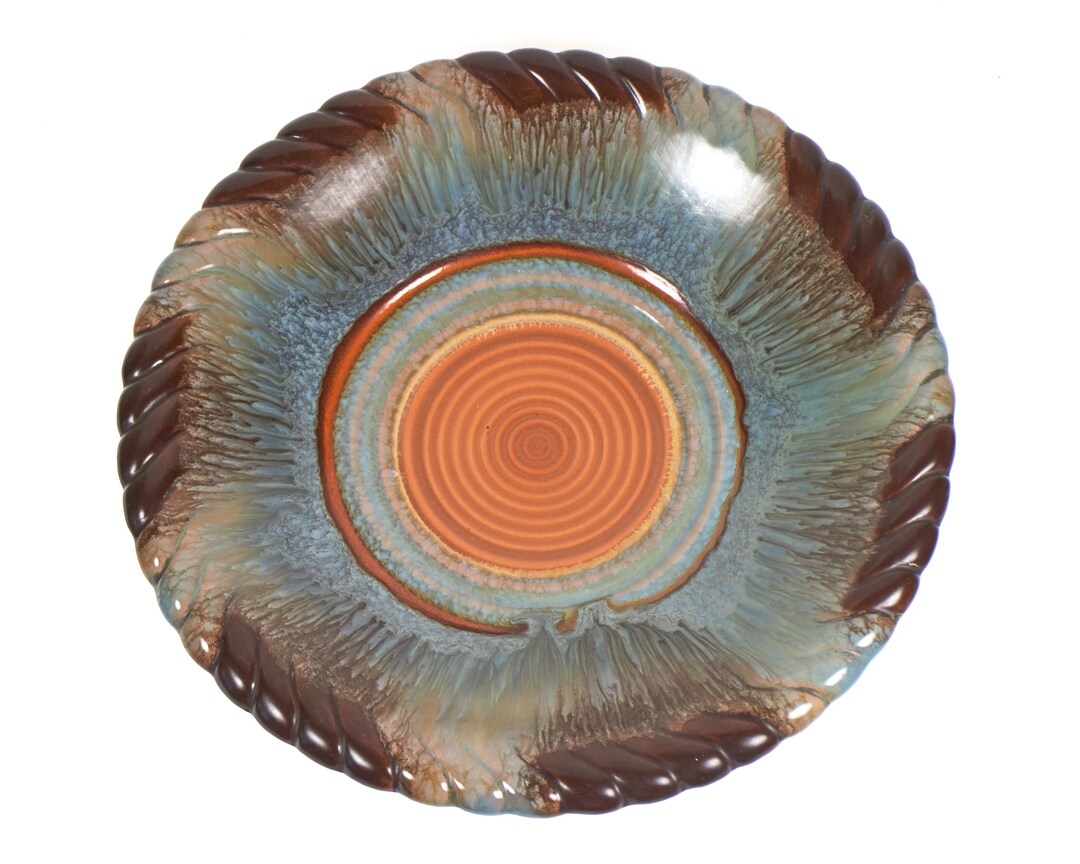 Stylish 1930s German Art Deco Carstens Grafenroda Pottery Bowl From the