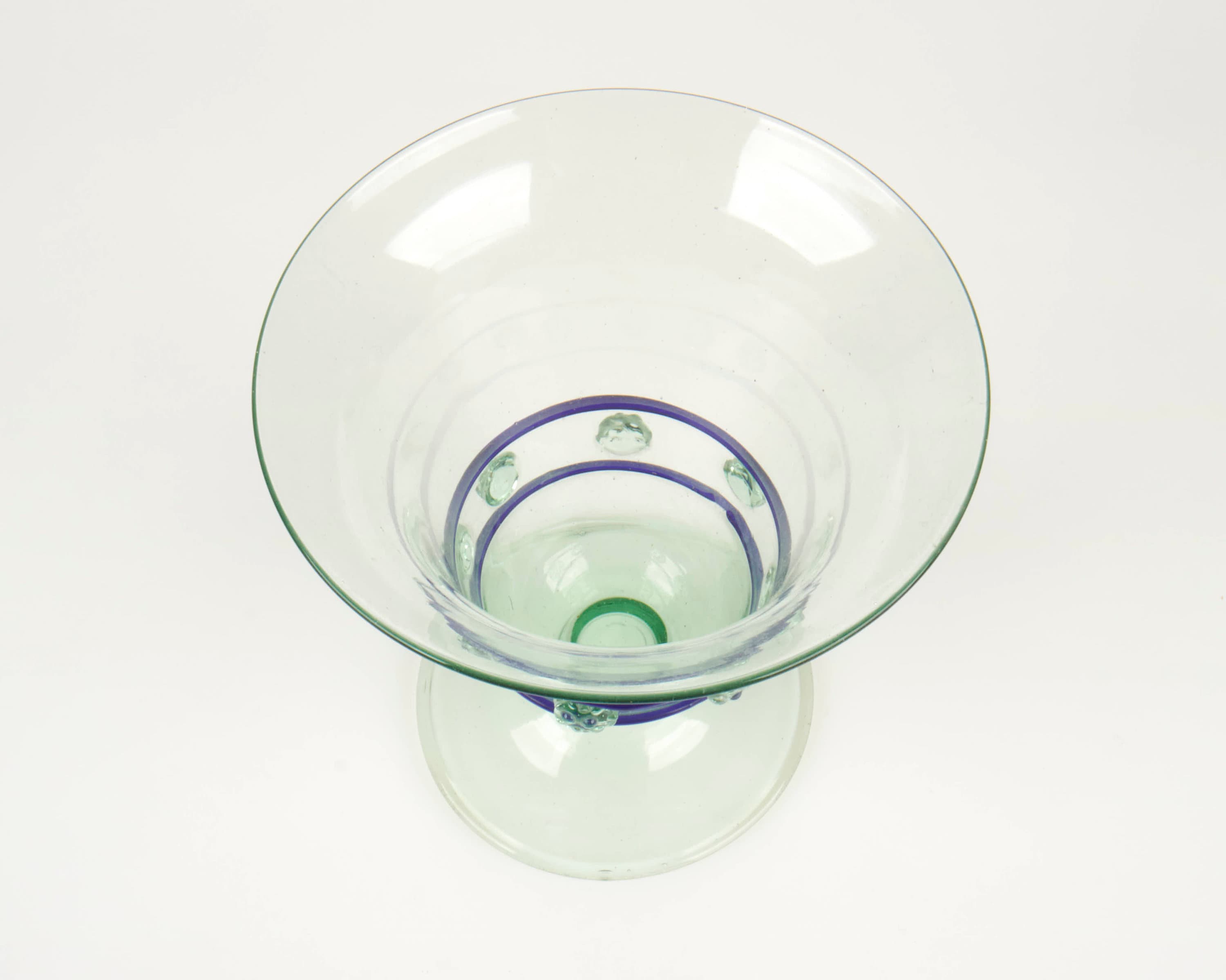 Rare 1920s MVM Cappellin Venetian Glass Vase Designed by Vittorio