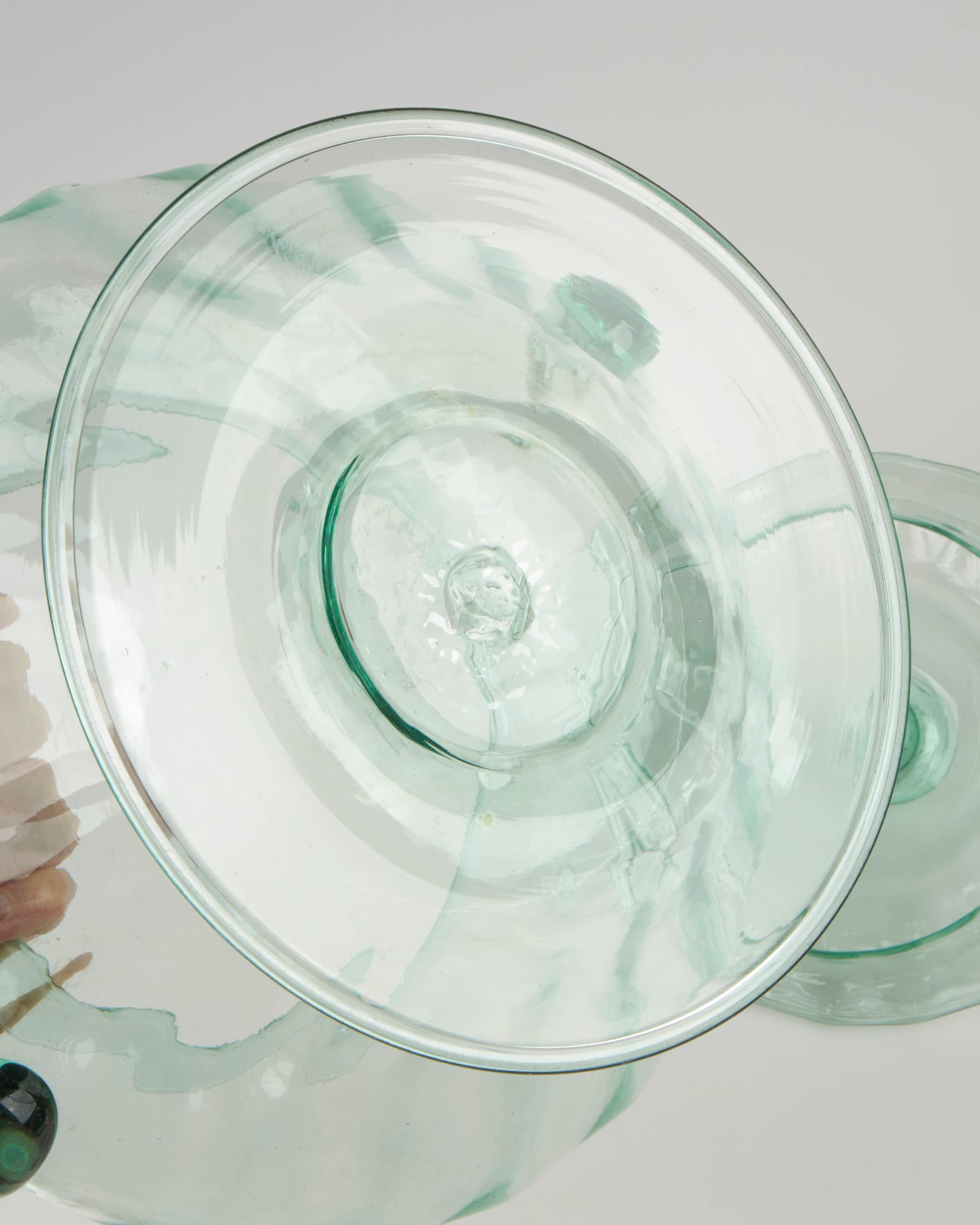御値引◉ The M.V.M. Cappellin Glassworks and Seltene 1920er Jahre MVM Cappellin venezianische Glasschale und