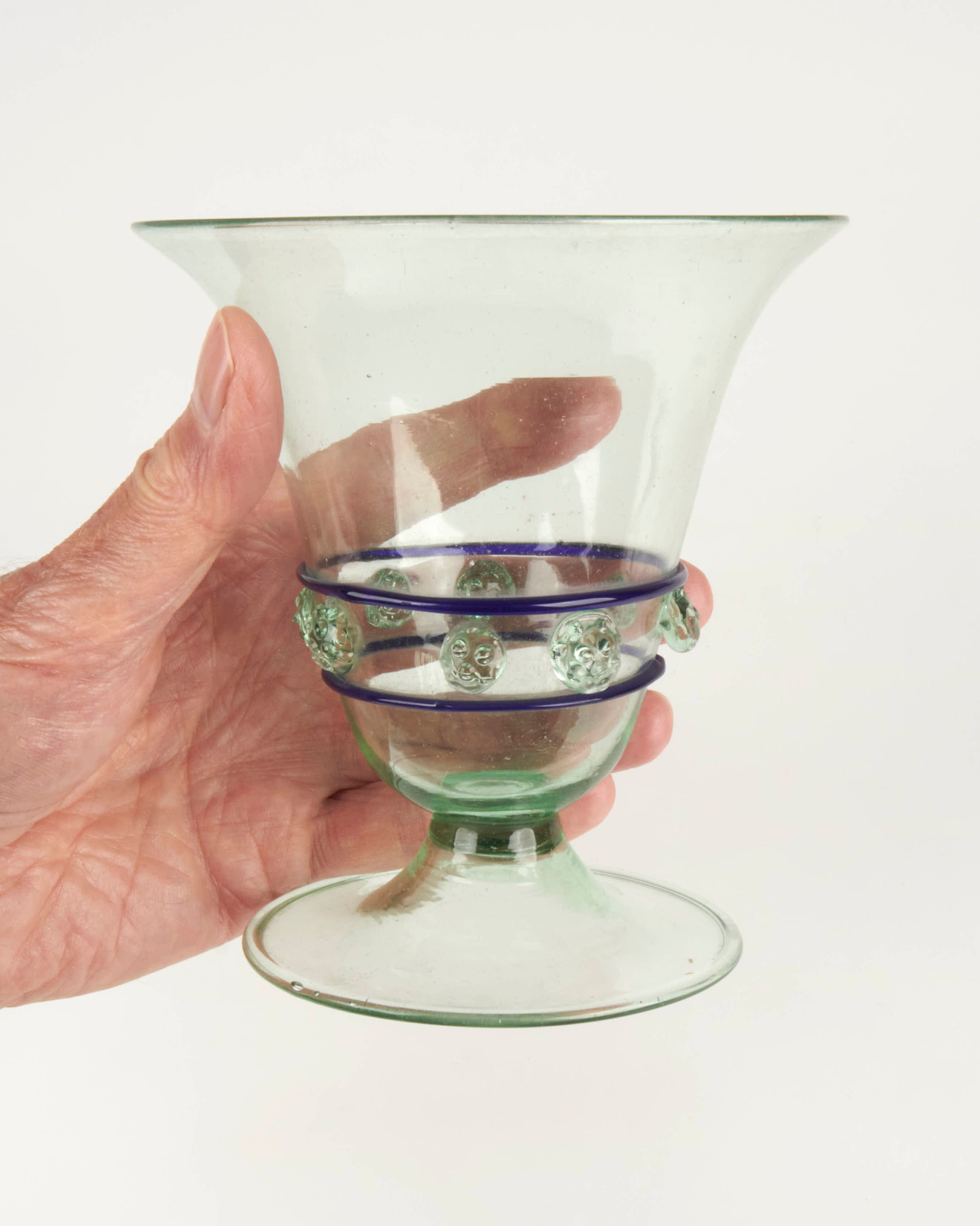 Rare 1920s MVM Cappellin Venetian Glass Vase Designed by Vittorio