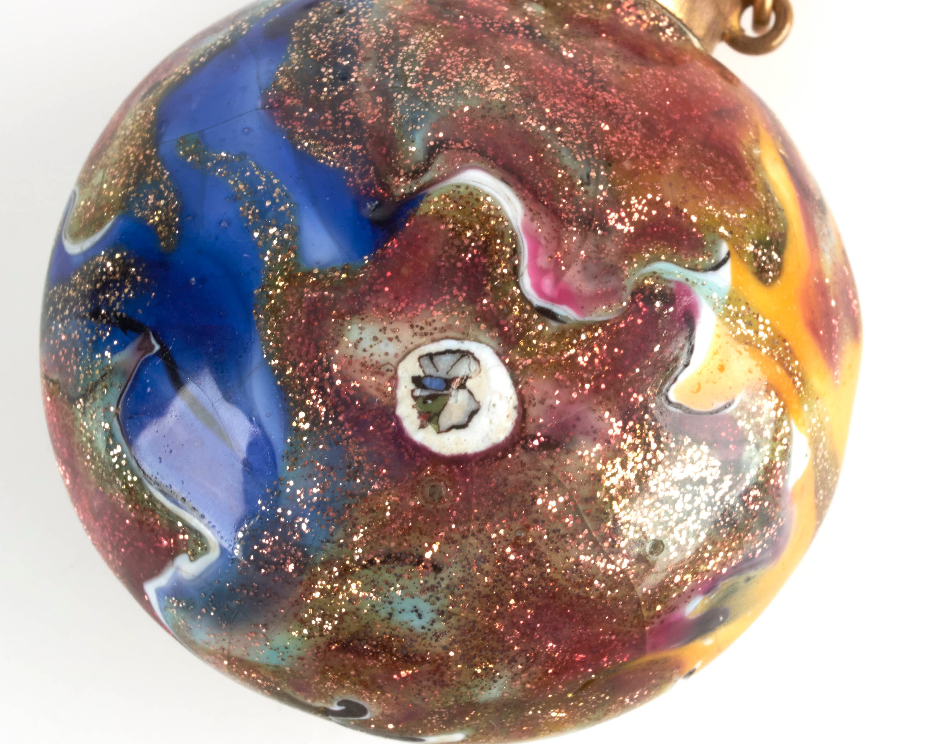 19 世紀中期のアンティーク。ベネチアの肖像画が描かれた