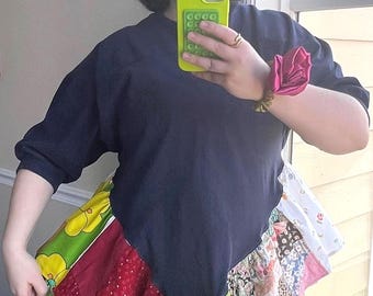 CS Hurdle Ruffle Tee- Size XL