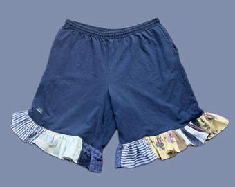 CS Sailor Ruffle Shorts- Size 2X- Can be a SET with matching shirt!