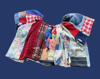 CS Pumpkin Patch-work Top - Size 4X