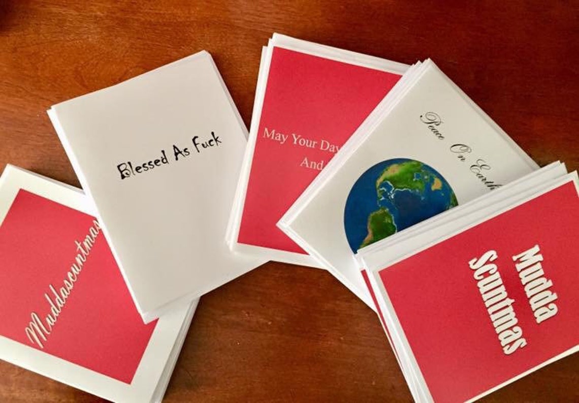 Variety Cards Package of 5 Etsy