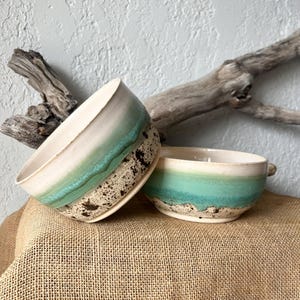 Sand and Sea Set of Bowls