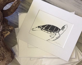 sea turtle prints