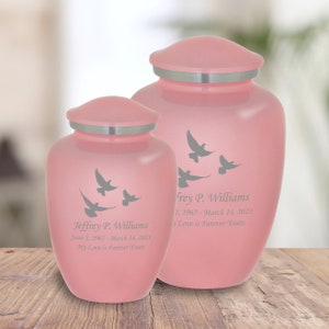 Flying Doves Cremation Urn