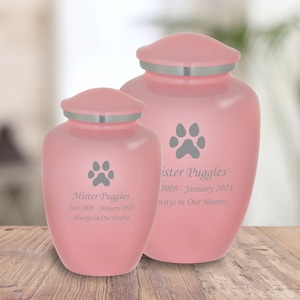 Dog Paw Pet Cremation Urn