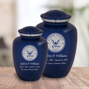 Navy Cremation Urn