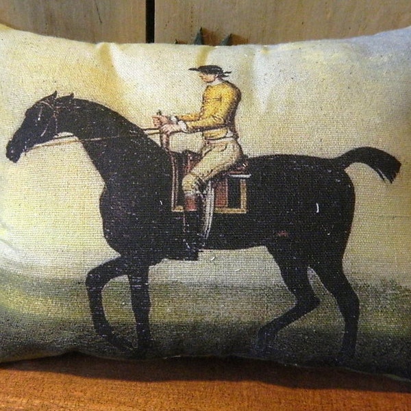 Horse Pillow Etsy