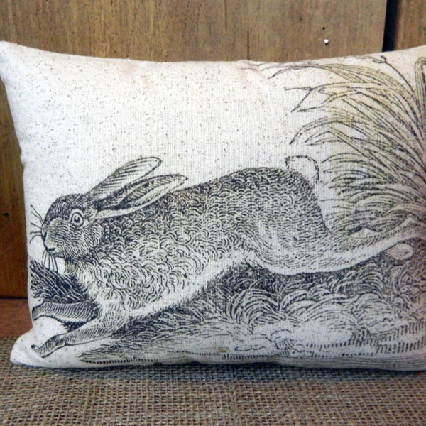 Rabbit Pillow - Etsy