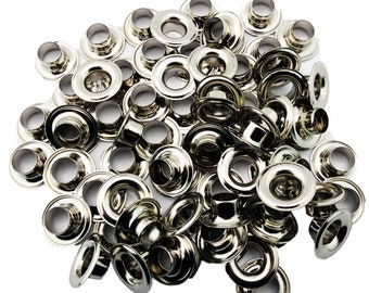 50 Items Grommets and Eyelets Open Round Rubber 760-3067 50 Items Grommets and Eyelets Open Round Rubber 760-3067
