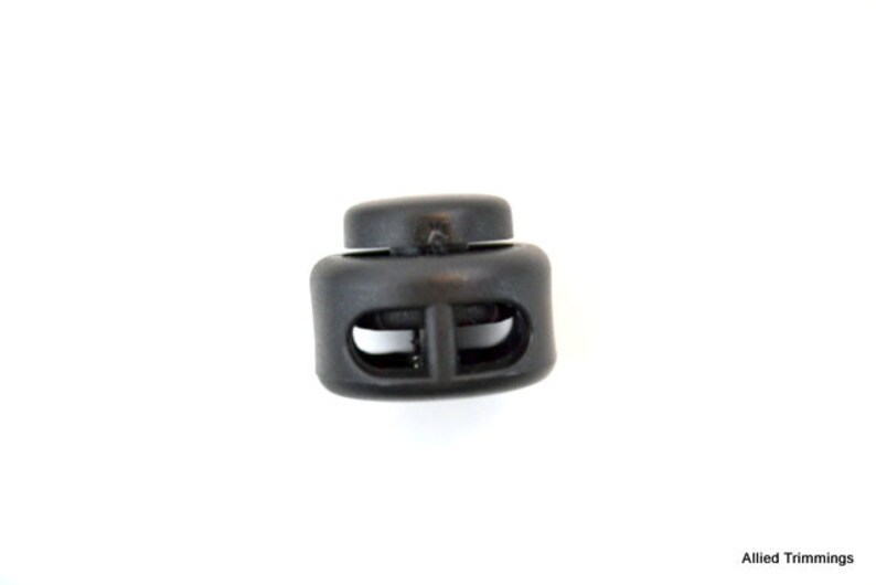2/10/100 X Black Plastic Cord Locks Adjuster for Masks or Etsy Canada