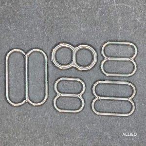 XXL Metal Sliders (10pcs) – 24k Gold, .925 Silver, White Bronze, 5mm Opening image 4