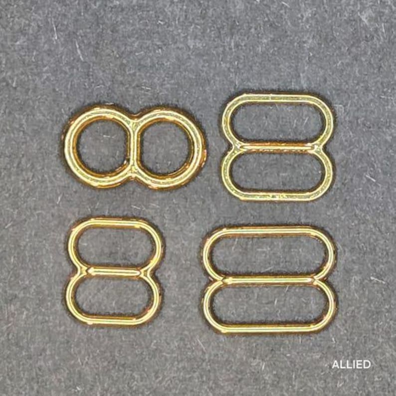 XXL Metal Sliders (10pcs) – 24k Gold, .925 Silver, White Bronze, 5mm Opening image 2