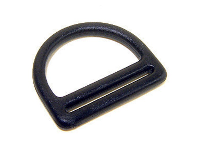 2/10/100 Double D-Ring - 1.5" Black (DR10)