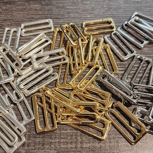 Hooks - 100 Pack - Alloy plated  in .925 Mat Silver / White Bronze / 24k Gold  or Rose Gold - 8 Sizes