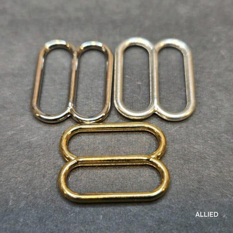 XXL Metal Sliders (10pcs) – 24k Gold, .925 Silver, White Bronze, 5mm Opening image 8