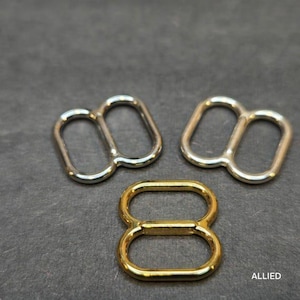 XXL Metal Sliders (10pcs) – 24k Gold, .925 Silver, White Bronze, 5mm Opening image 6