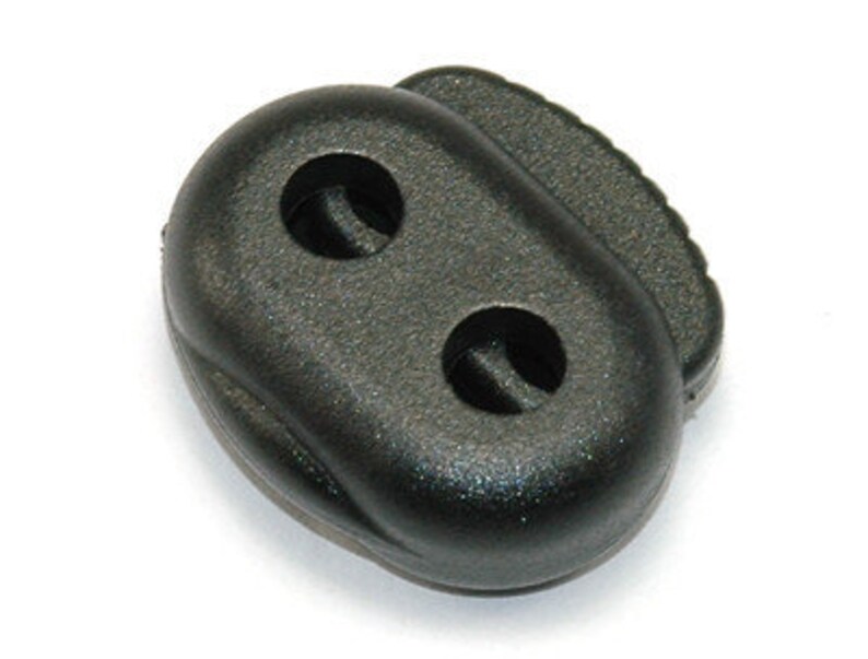 Black Plastic Cord Locks Adjuster for Face Masks with Spring Etsy