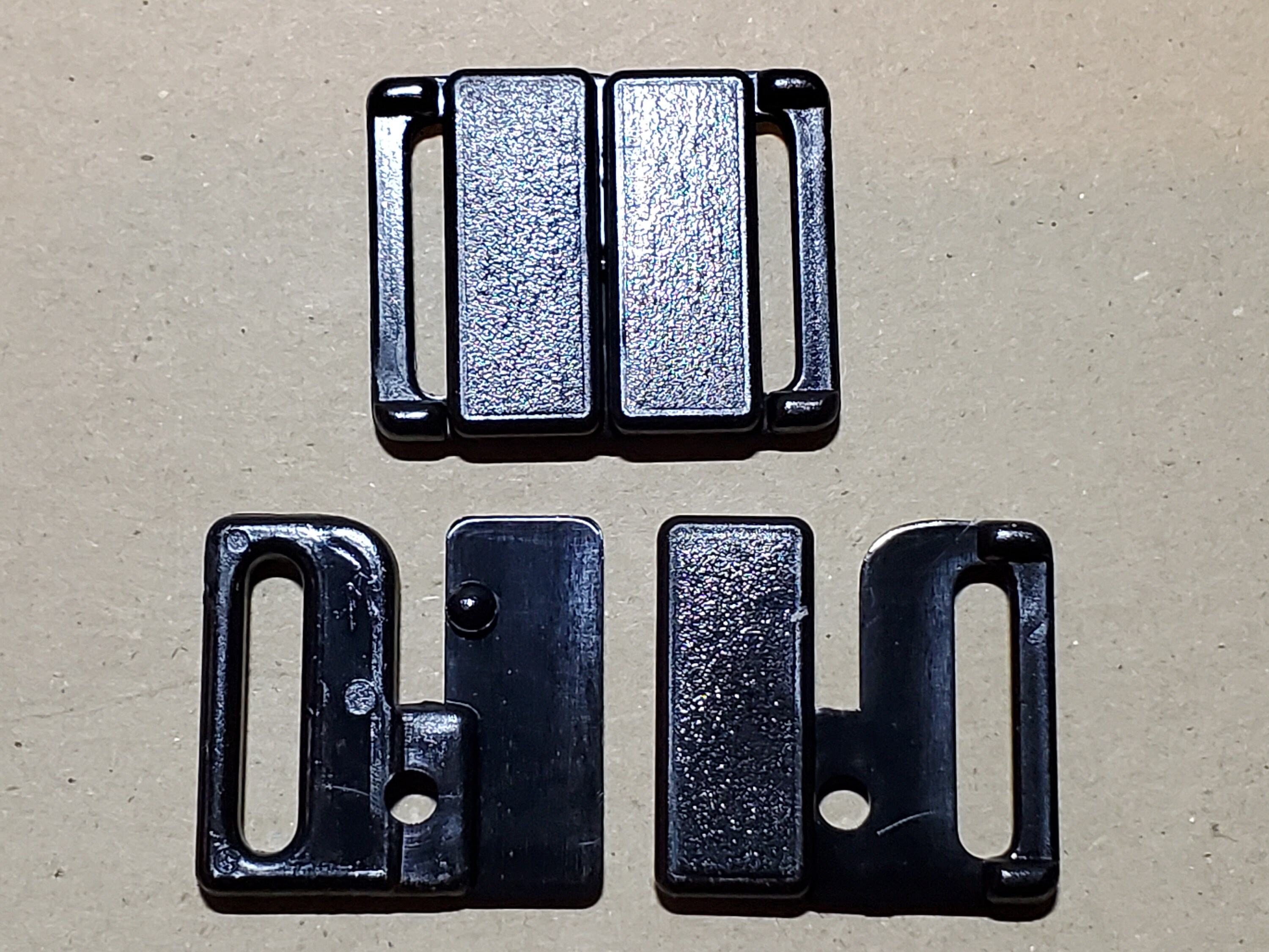 Plastic Front Bra Clasp 3 colours various sizes Etsy