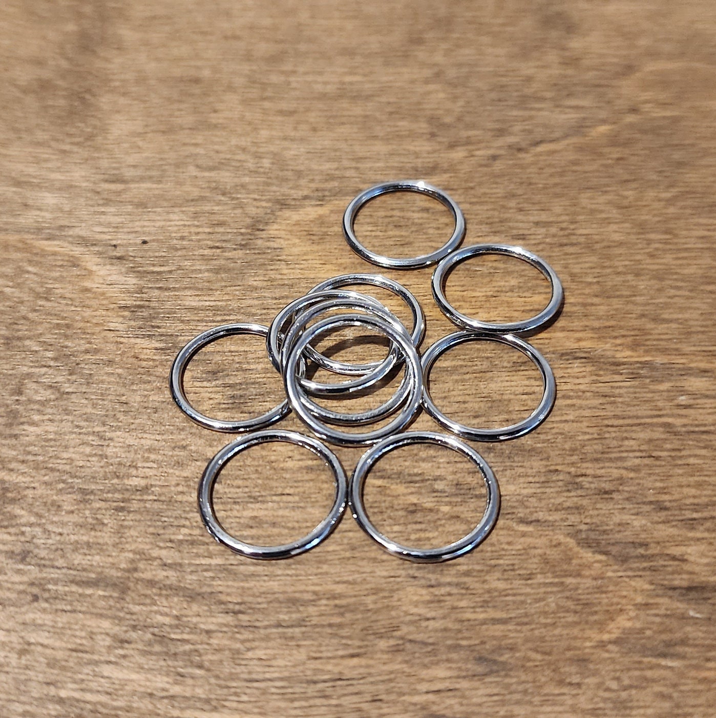 Alloy-plated Rings – 24k Gold, Silver, Rose Gold, Bulk 100 Pack - Etsy