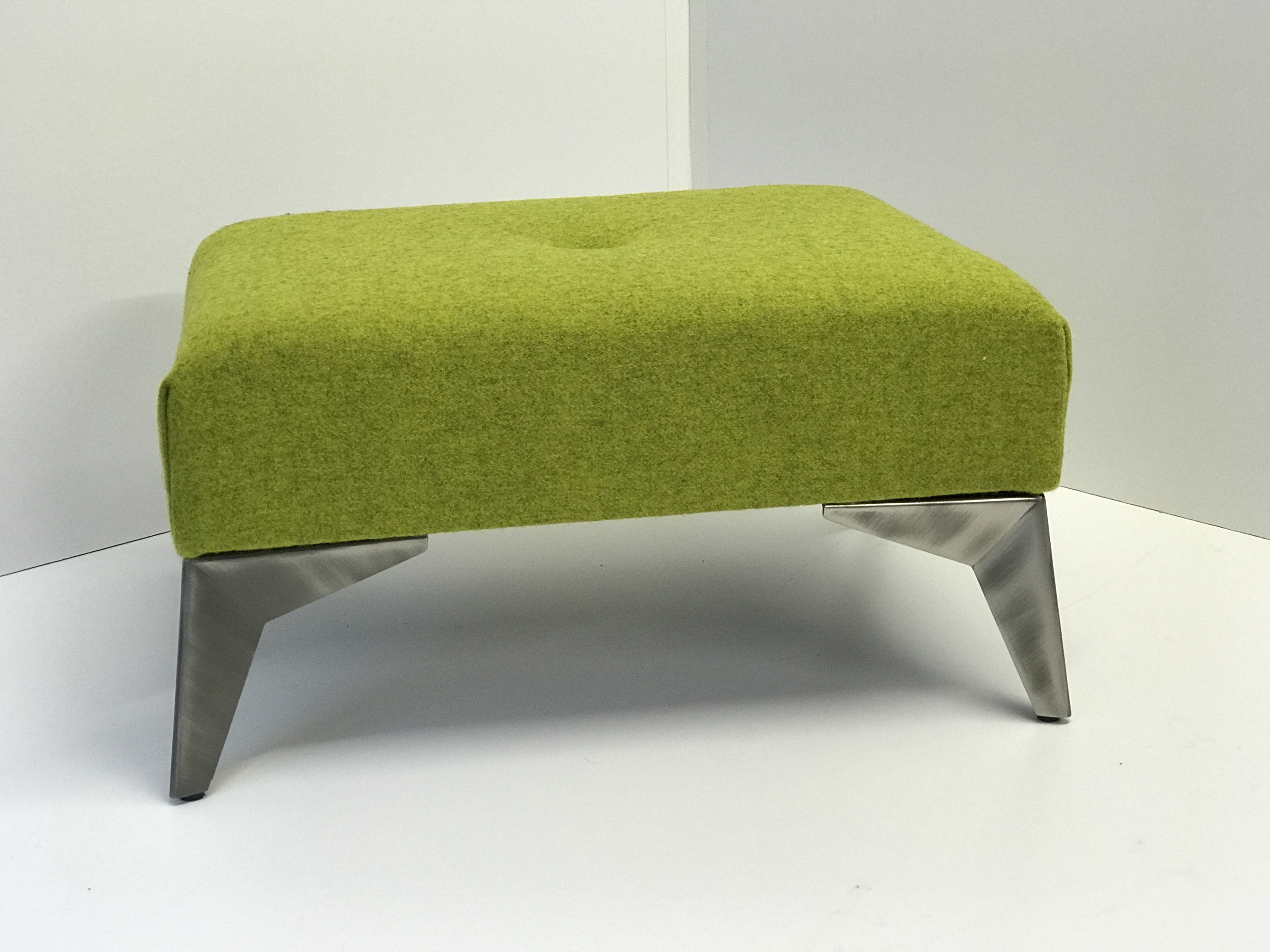ONE TWO FIVE Footstool Quirky Footstools in a Range of Fabrics and Legs