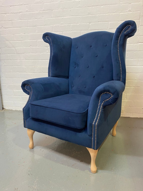 Classic 2024 wingback armchair