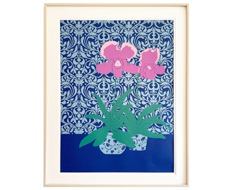'Creature Feature' Flocked Blacklight Reactive Screened Art Print - In-Stock - U.S. Shipping Included!
