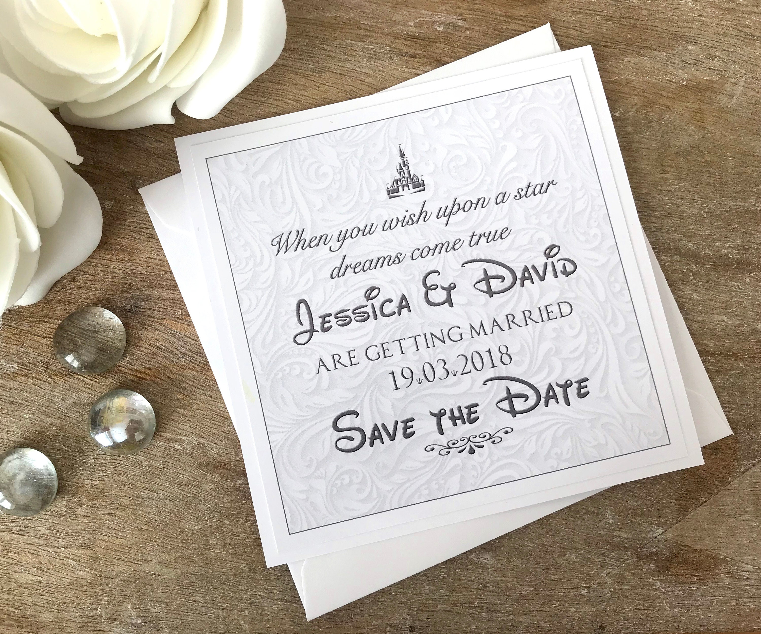 Disney Wedding Invitations