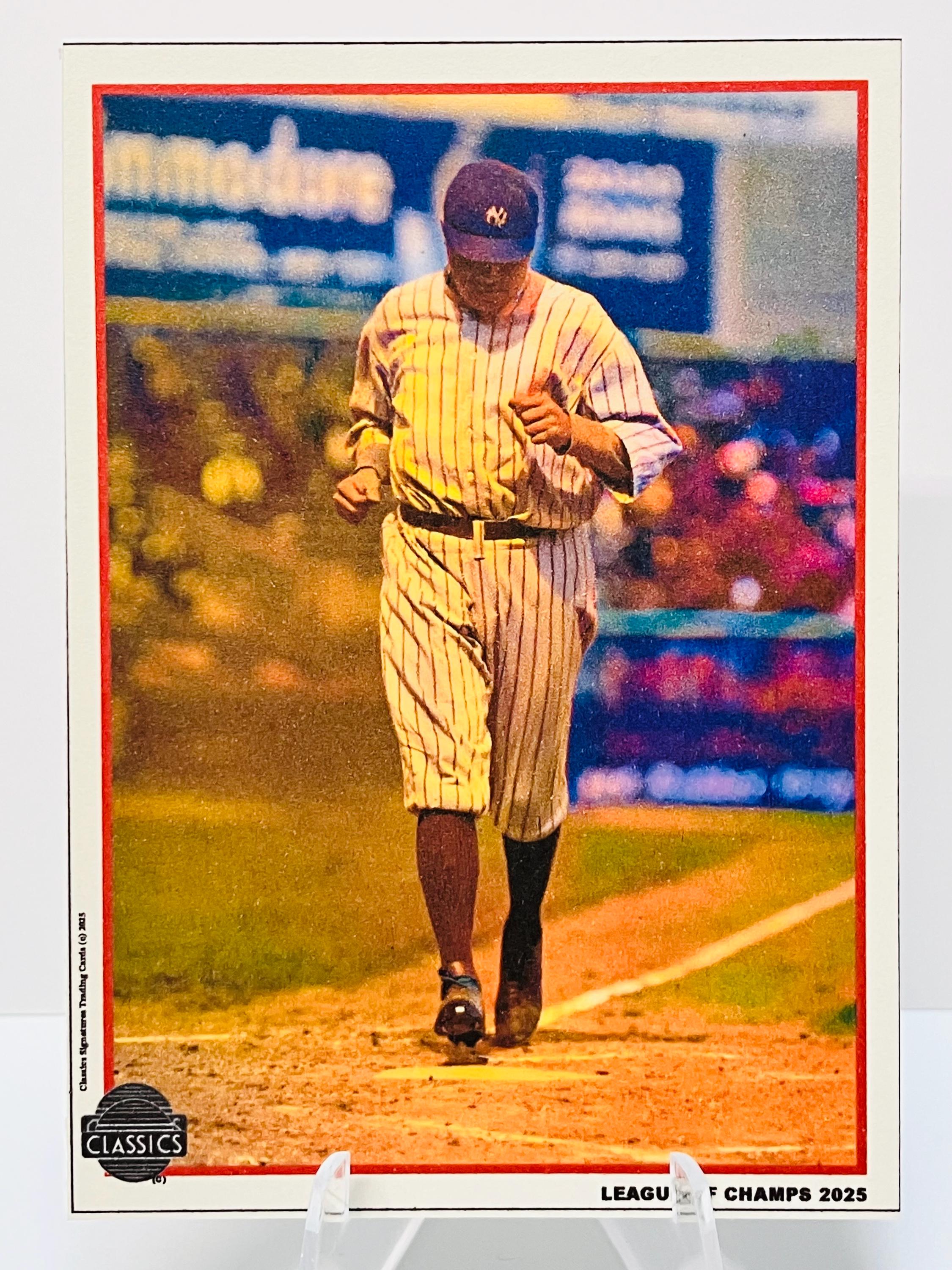 Babe Ruth In Color